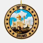 Brunei Keramisch Ornament (Achterkant)