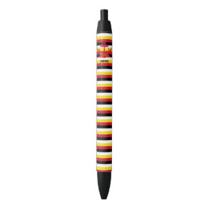 Brunei Vlag Schattige Patriottische Zwarte Balpen Inkt Pen