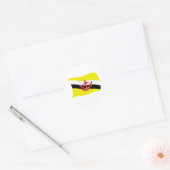 Brunei Vlag Sticker (Envelop)