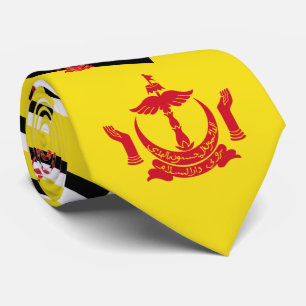 Bruneian Flag & National Emblem, Brunei Stropdas