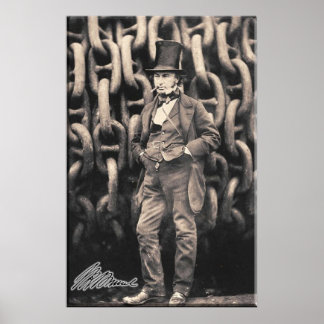 BRUNEL Isambard Poster