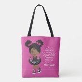 Brunette Dancer Draagtas (Achterkant)