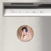 Brunette dressThunder_Cove Magneet (Insitu (Vaatwasser))