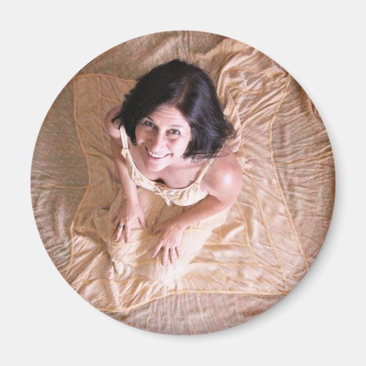 Brunette dressThunder_Cove Magneet (Voorkant)