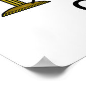 Brunette Ham Radio Pin-up Girl Poster Customiser I (Coin)