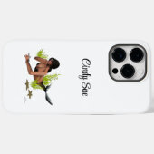 Brunette Mermaid avec Starfish iPhone / coque ipad (Verso (horizontal))