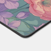 Brunette Pin-Up Fleurs Pastel (Coin)