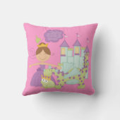 Brunette Princess Kussen (Achterkant)