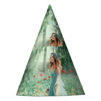 Brunette Princess: Sprookjesbos Waterverf Feesthoedjes