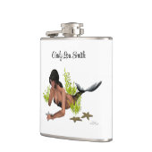 Brunette Sirène Avec Flacon De Poisson De Poisson (Gauche)