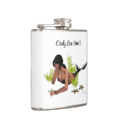 Brunette Sirène Avec Flacon De Poisson De Poisson (Droite)