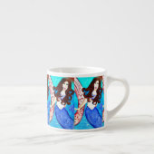 brunette sirènes espresso mug (Droite)