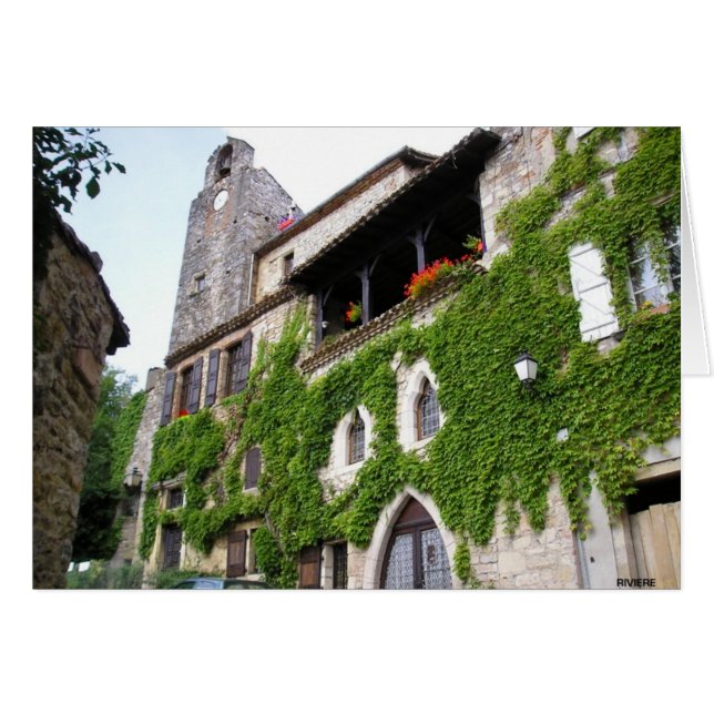 Bruniquel Beffroi Tower (Voorkant Horizontaal)