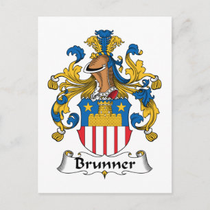 Brunner Family Crest Briefkaart