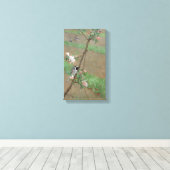 Bruno Andreas Liljefors  Wagtails Canvas Afdruk (Insitu (Houten vloer))