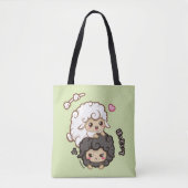 Bruno & Herbert Canvas tas (Voorkant)