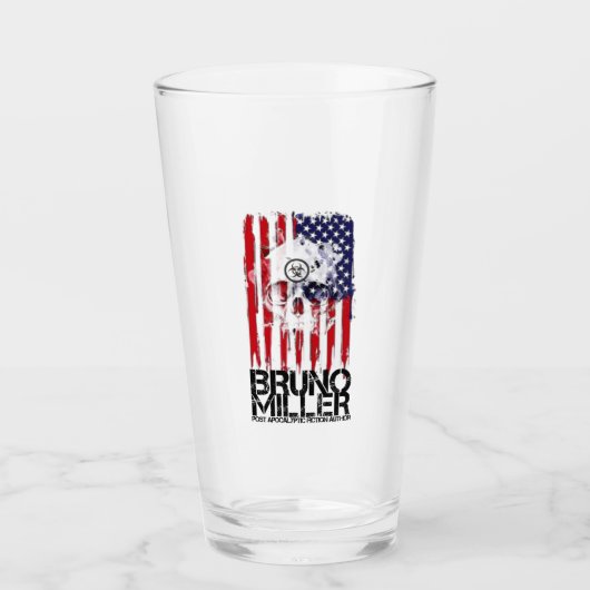 Bruno Miller Pint Glass Glas (Voorkant)