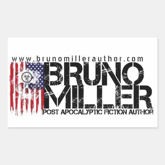 Bruno Miller Sticker (Voorkant)