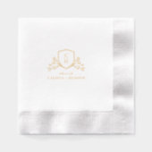 BRUNSWICK CREST Mariage de monogramme (Recto)
