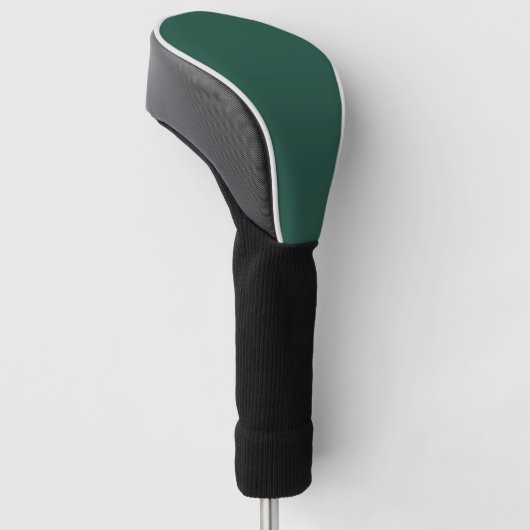 Brunswick Green Solid Color Golfheadcover (Schuin)