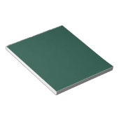 Brunswick Green Solid Color Notitieblok (Schuin)