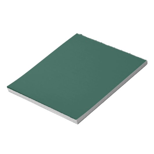 Brunswick Green Solid Color Notitieblok (Gedraaid)
