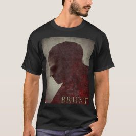 Brunt klassiek zwart t-shirt