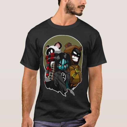brunzygrimzkaosshirt t-shirt (Voorkant)