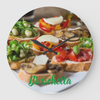 Bruschetta Antipasti met bonen en arugula, Grote Klok
