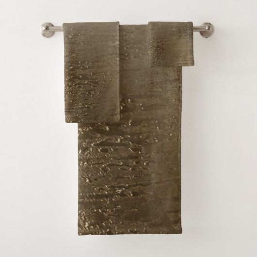 Brush doré Or Élégance moderne (En situation)