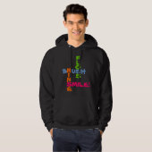 Brush Floss Rinse Smile Hoodie (Voorkant volledig)