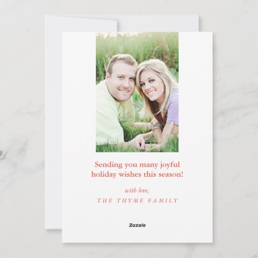 Brush Painted Love Valentine's Day Carte photo (Dos)