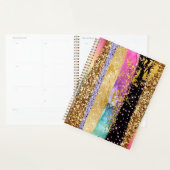 Brush parties scintillant arc-en-ciel en verre tou (Devant avec enveloppe)