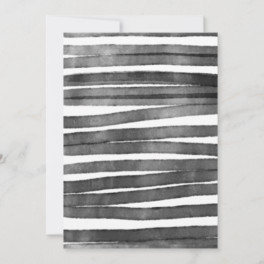 Brush Script Love| Faire-part de mariage (Dos)