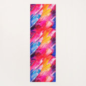 brush strokes 2 pattern yogamat (Achterkant)