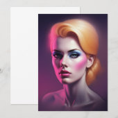 brush women art kaart (Voorkant / Achterkant)