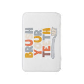 Brush your teeth badmat (Voorkant Verticaal)