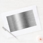 Brushed Metal Look Sticker (Envelop)