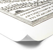 Brussel: 1666 poster (Hoek)