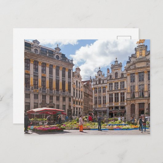 Brussel #25 briefkaart (Voorkant / Achterkant)