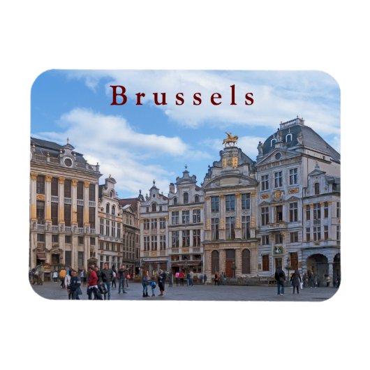Brussel #5 magneet (Horizontaal)