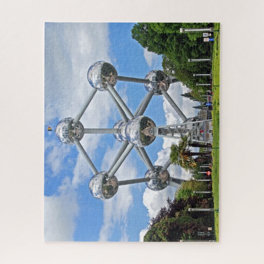 Brussel. atomium. legpuzzel (Verticaal)