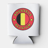 Brussel België Blikjeskoeler (Voorkant)