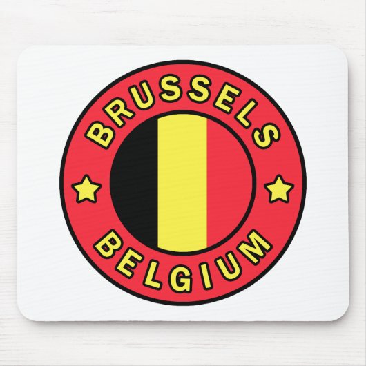 Brussel België Muismat (Voorkant)