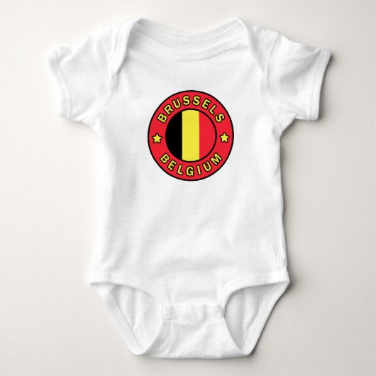 Brussel België Romper (Voorkant)