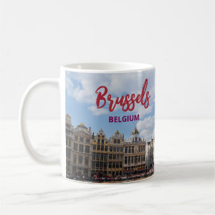 Brussel België Schilderachtig Koffie Mok Cup Souve