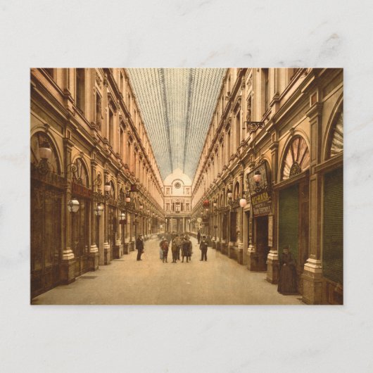 Brussel België St. Hubert's Gallery Briefkaart (Voorkant)