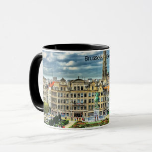 Brussel, België stadsgezicht foto Mok