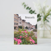 Brussel België straatfoto Briefkaart (Staand voorkant)