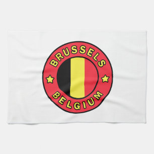 Brussel België Theedoek